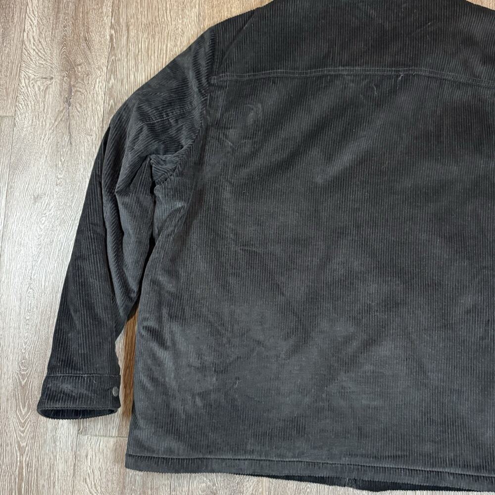 Levi’s Faux Shearling Corduroy Trucker Jacket Black LM3RC501 Men’s XXL - Picture 13 of 14